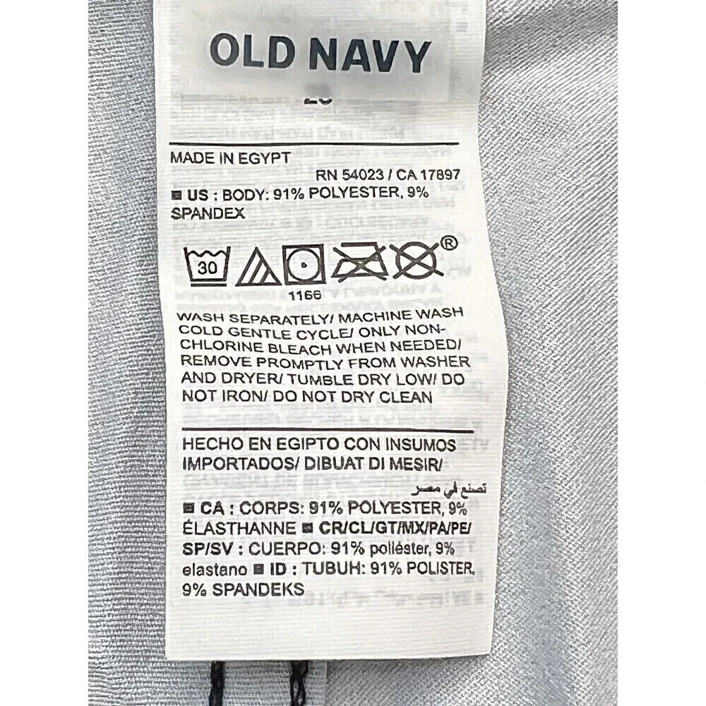 New Old Navy Men's Navy Blue Tropical Palm Tree Swimwear Board Shorts Size 28